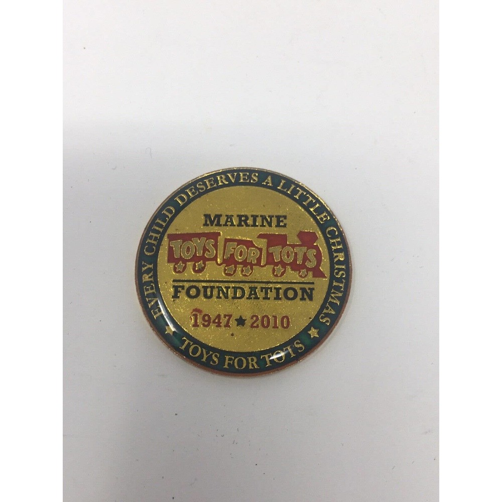 United States Marine Corps Toys For Tots 2010 Coin Medal Medallion USMC